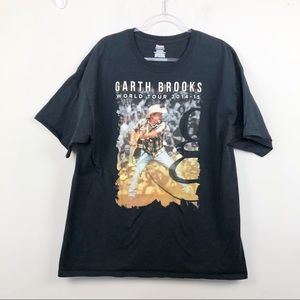 Garth Brooks Graphic Concert T shirt 2014-15